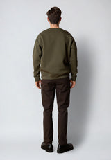 Clean Cut Copenhagen PATRICK SWEATSHIRT Sweatshirts Army