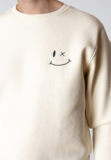 Clean Cut Copenhagen PATRICK SWEATSHIRT Sweatshirts Ecru