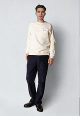 Clean Cut Copenhagen PATRICK SWEATSHIRT Sweatshirts Ecru