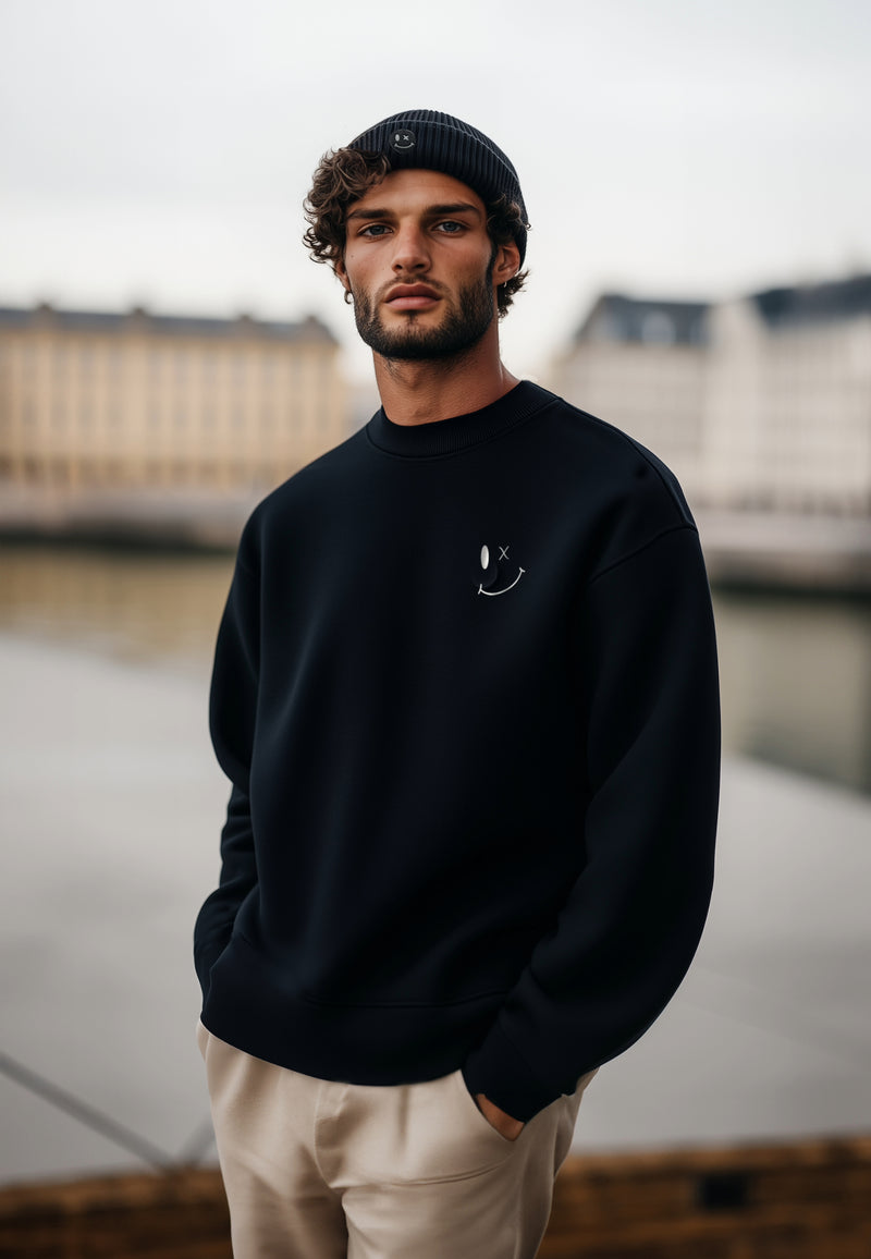 Clean Cut Copenhagen PATRICK SWEATSHIRT Sweatshirts Sort