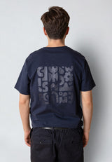 Clean Cut Copenhagen PAULI SLUB YARN T-SHIRT T-shirts S/S Navy