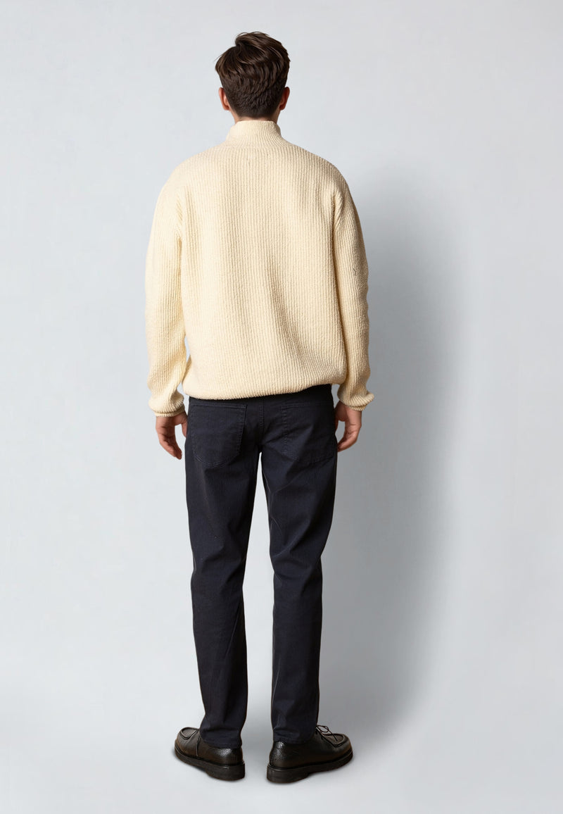 Clean Cut Copenhagen PEPE TURTLENECK SWEATER Strik Ecru