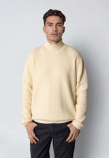 Clean Cut Copenhagen PEPE TURTLENECK SWEATER Strik Ecru