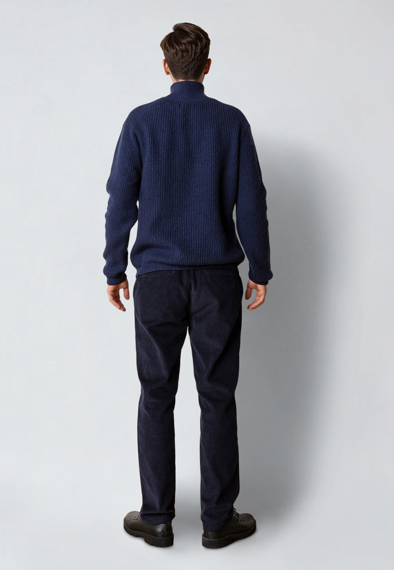 Clean Cut Copenhagen PEPE TURTLENECK SWEATER Strik Navy
