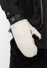 Fat Moose PILE MITTENS Accessories Råhvid