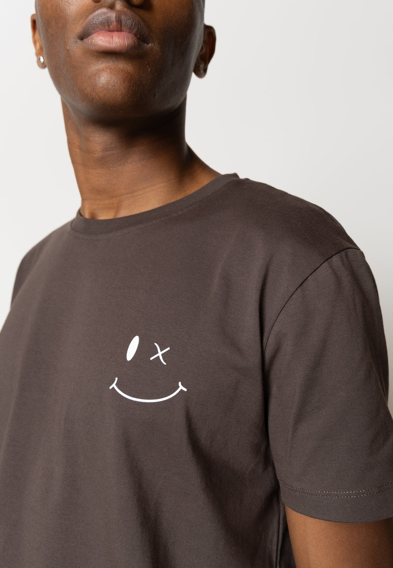 Clean Cut Copenhagen Patrick Organic t-shirt T-shirts S/S Dark Brown