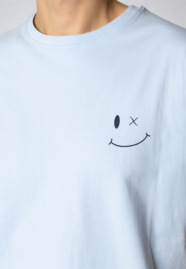 Clean Cut Copenhagen Patrick Organic t-shirt T-shirts S/S Lyseblå
