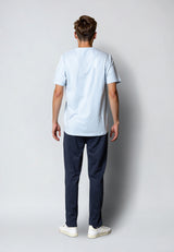 Clean Cut Copenhagen Patrick Organic t-shirt T-shirts S/S Lyseblå