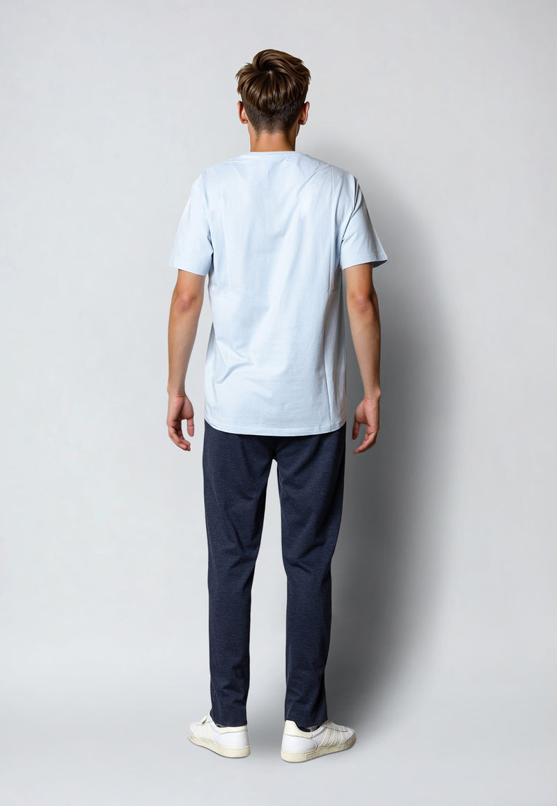 Clean Cut Copenhagen Patrick Organic t-shirt T-shirts S/S Lyseblå