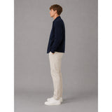Clean Cut Copenhagen Pelle bouclé cardigan Strik Mørk Navy