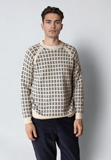 Clean Cut Copenhagen QUINCY KNITTED SWEATER Strik Ecru
