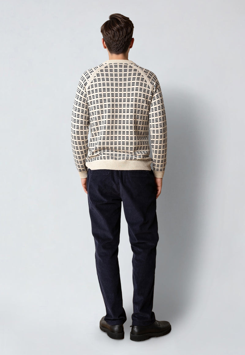Clean Cut Copenhagen QUINCY KNITTED SWEATER Strik Ecru