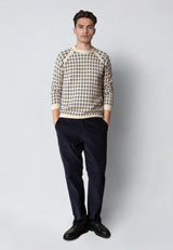 Clean Cut Copenhagen QUINCY KNITTED SWEATER Strik Ecru