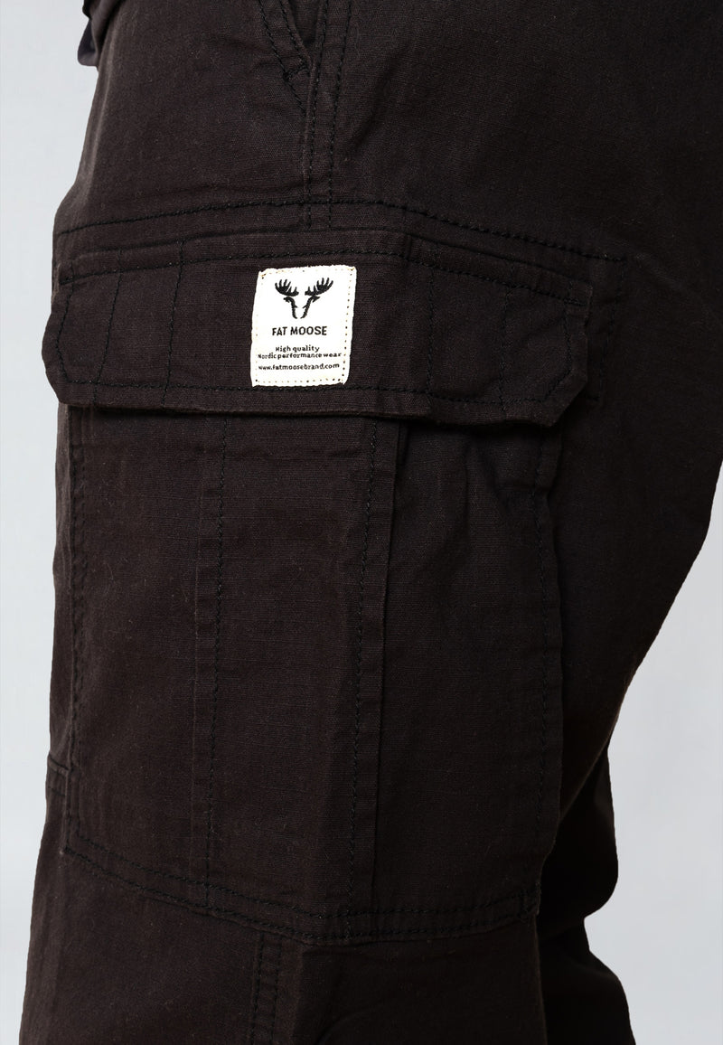 Fat Moose RADAR CARGO PANTS Bukser Sort