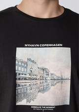 Clean Cut Copenhagen RAINY COPENHAGEN ORGANIC T-SHIRT T-shirts S/S Sort