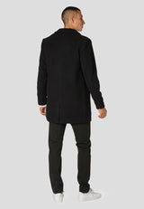 Clean Cut Copenhagen RALF WOOL BLEND COAT Jakker Sort