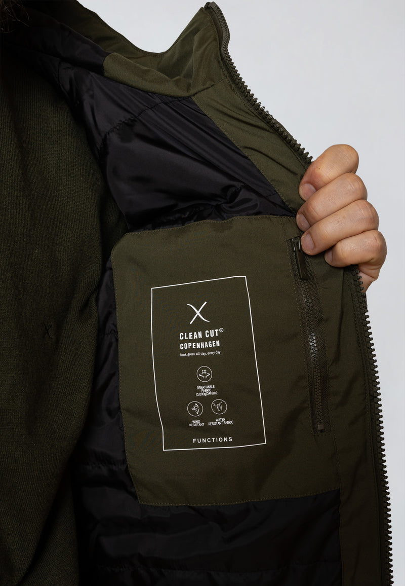 Clean Cut Copenhagen RASMUS ACTIVE PARKA Jakker Rosin