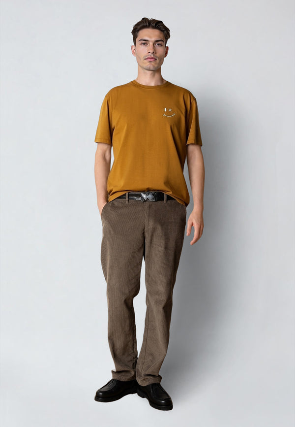 Clean Cut Copenhagen REGULAR CORDUROY PANT Bukser Brindle beige