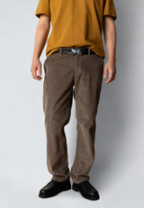 Clean Cut Copenhagen REGULAR CORDUROY PANT Bukser Brindle beige