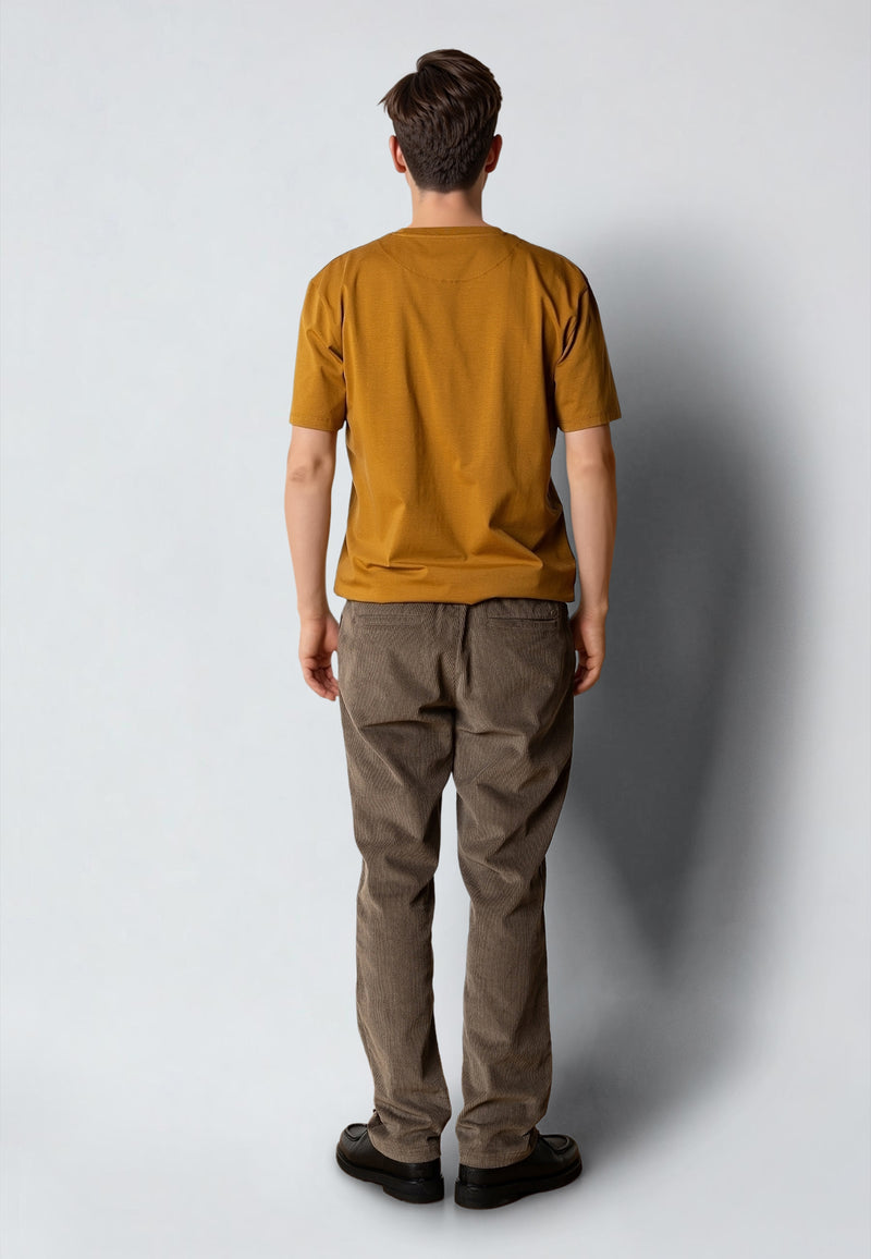 Clean Cut Copenhagen REGULAR CORDUROY PANT Bukser Brindle beige