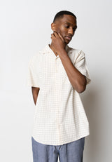 Clean Cut Copenhagen ROMAN LINEN SHORTS Shorts Navy Melange