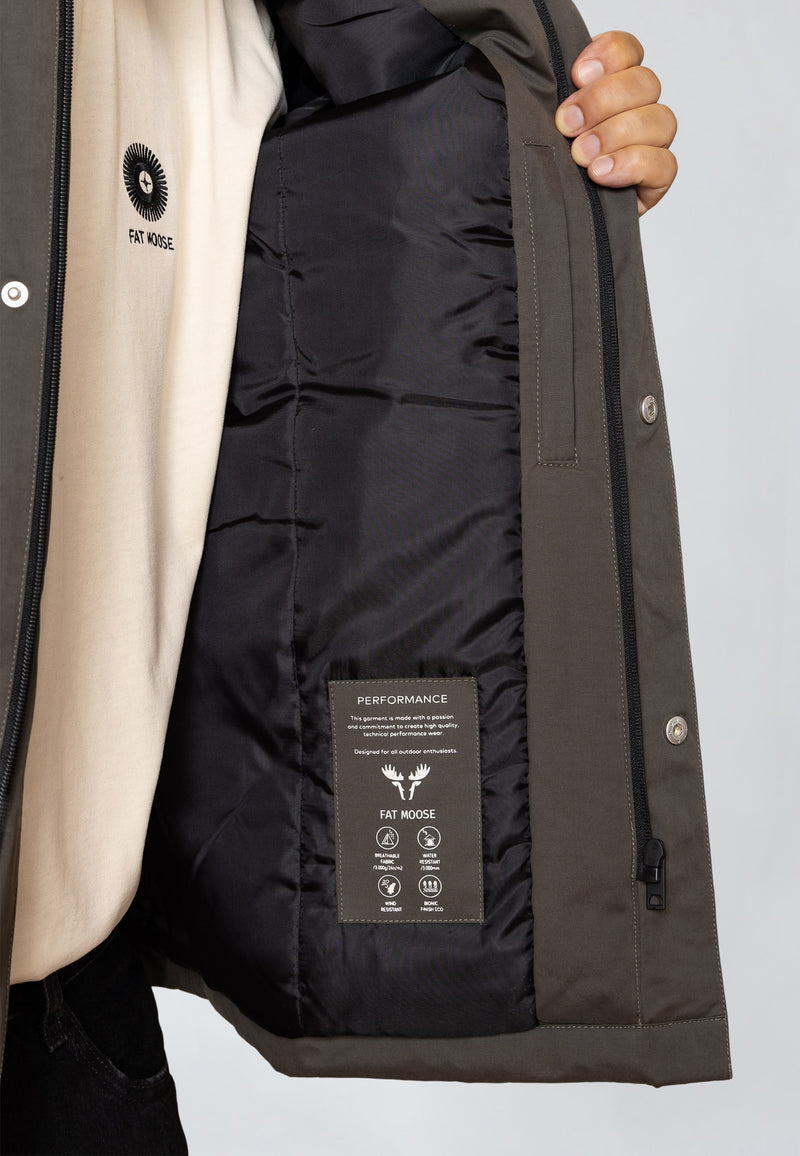 Fat Moose SAILOR HOODED PARKA Jakker Grøn
