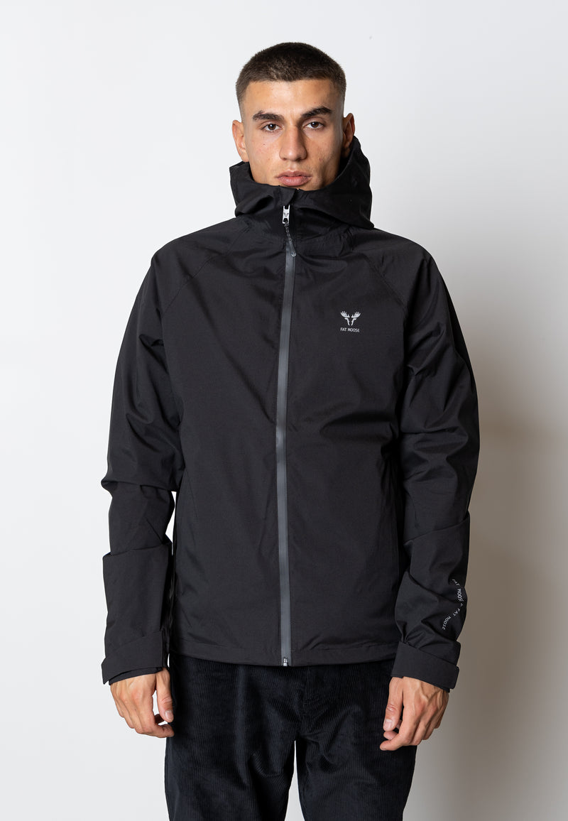 Fat Moose SKY SHELL JACKET Jakker Sort