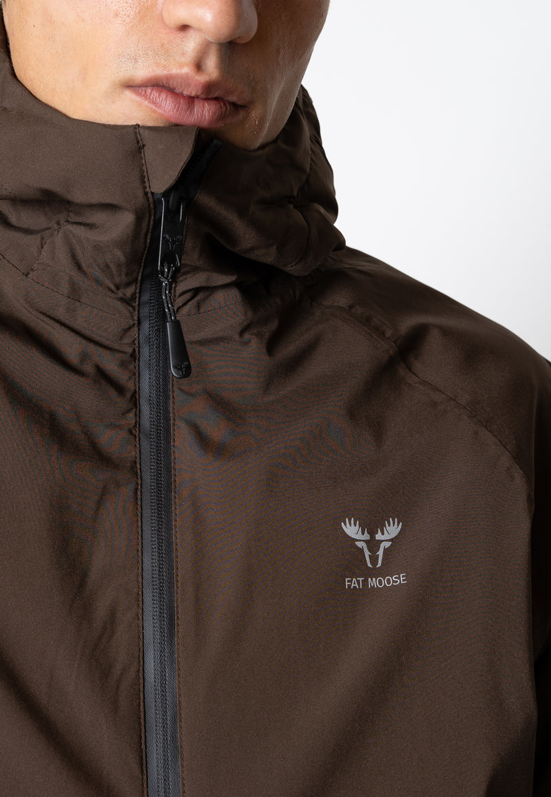 Fat Moose SKY SHELL WINTER JACKET Jakker Dark Brown