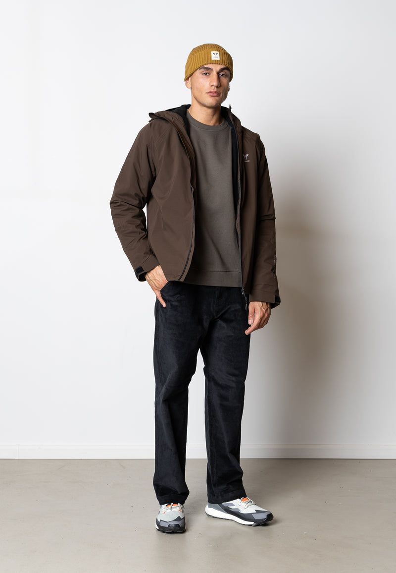 Fat Moose SKY SHELL WINTER JACKET Jakker Dark Brown