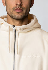 Fat Moose SOLVI FLEECE ZIP HODDIE Fleece Ecru