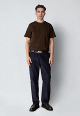 Clean Cut Copenhagen STABLE T-SHIRT T-shirts S/S Dark Brown