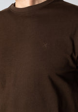 Clean Cut Copenhagen STABLE T-SHIRT T-shirts S/S Dark Brown