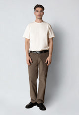 Clean Cut Copenhagen STABLE T-SHIRT T-shirts S/S Ecru