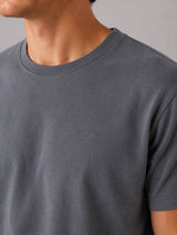 Clean Cut Copenhagen STABLE T-SHIRT T-shirts S/S Turbulence grey