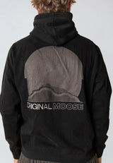 Fat Moose SUN RISING HOODIE Sweatshirts Sort