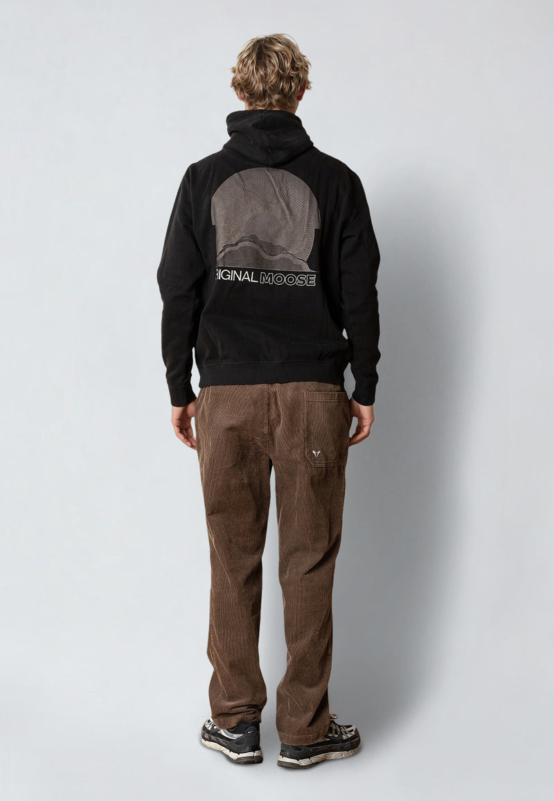 Fat Moose SUN RISING HOODIE Sweatshirts Sort