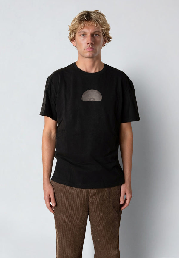 Fat Moose SUN RISING T-SHIRT T-shirts S/S Sort