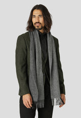 Clean Cut Copenhagen Santos 2-button wool blazer Blazere Army Mix