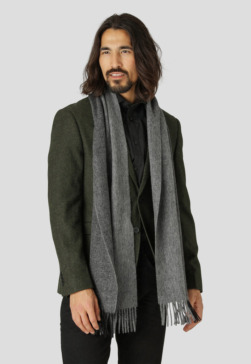 Clean Cut Copenhagen Santos 2-button wool blazer Blazere Army Mix