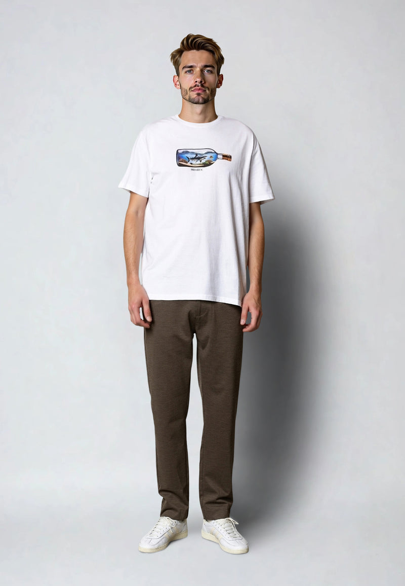 Clean Cut Copenhagen Shark t-shirt T-shirts S/S Hvid