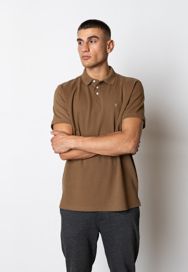 Clean Cut Copenhagen Silkeborg polo Polos Dark Brown