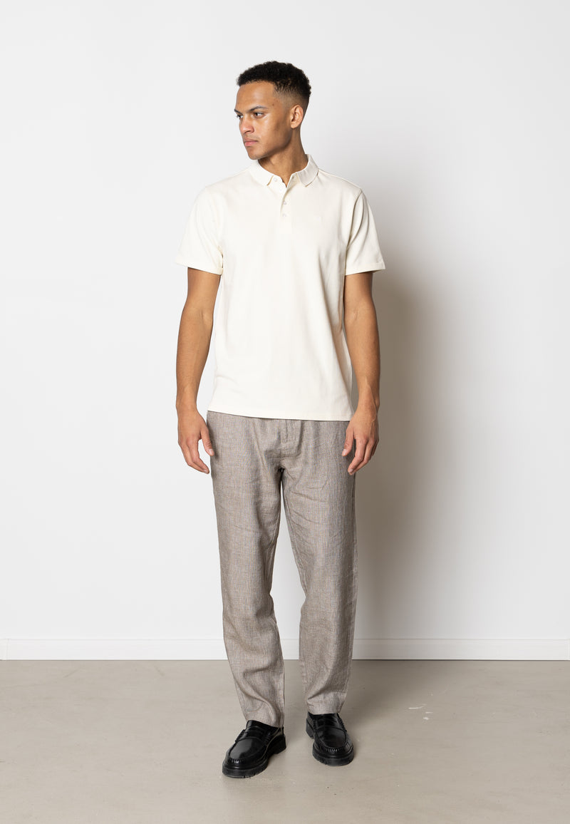 Clean Cut Copenhagen Silkeborg polo Polos Ecru