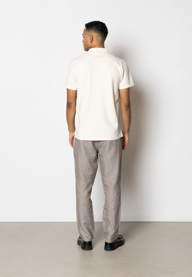 Clean Cut Copenhagen Silkeborg polo Polos Ecru