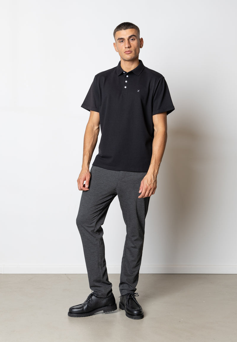 Clean Cut Copenhagen Silkeborg polo Polos Sort