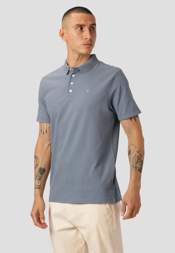 Clean Cut Copenhagen Silkeborg polo Polos Støvet Blå