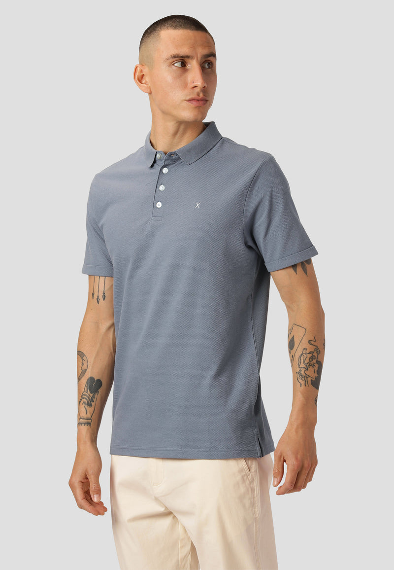 Clean Cut Copenhagen Silkeborg polo Polos Støvet Blå