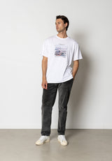 Clean Cut Copenhagen Sortedamssøen organic t-shirt T-shirts S/S Hvid