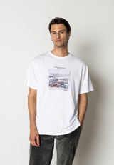 Clean Cut Copenhagen Sortedamssøen organic t-shirt T-shirts S/S Hvid