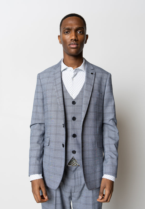 Clean Cut Copenhagen Storm XO blazer Blazere Navy/Khaki Check