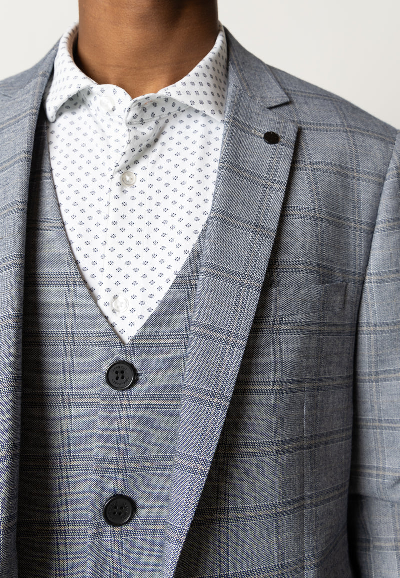 Clean Cut Copenhagen Storm XO blazer Blazere Navy/Khaki Check